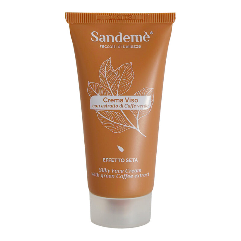 Sandemè® Crema Viso con Estratto di Caffè Verde - Tubo da 50 ml con astuccio