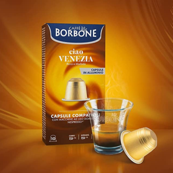 Borbone | Capsule Nespresso Alluminio | Ciao Venezia